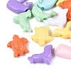 Animal Opaque Acrylic Beads OACR-Q199-21-1