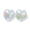 UV Plating Rainbow Iridescent Acrylic Pendants OACR-C003-08C-1