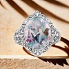 Alloy Resin Finger Rings for Women PW-WGB4259-01-3