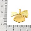 Brass Micro Pave Cubic Zirconia Acrylic Pendants X-KK-D291-10G-3