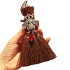 Natural Amethyst Witch Altar Broom Charm Ornament PW-WG45CD3-01-1