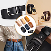 6Pcs Cowhide Leather Loop Keepers FIND-PH0062-15-5