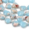 Synthetic Shoushan Stone Beads Strands G-NH0069-A05-4