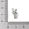 Brass Micro Pave Cubic Zirconia Pendants KK-D283-21P-3