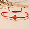 Bohemian Shell Cross Bracelets DE3960-2-2