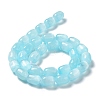 Natural Selenite Beads Strands G-F750-03-3