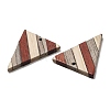 Wenge Wood & Sandalwood & White Ash Pendants WOOD-F013-01-3