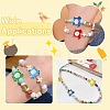 7Pcs 7 Colors Handmade Lampwork Beads LAMP-CJ0002-15-7