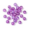25Pcs Round Imitation Cat Eye Resin Beads RESI-FS0001-65C-1