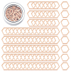 100Pcs Alloy Linking Rings FIND-HS0002-67RG-1