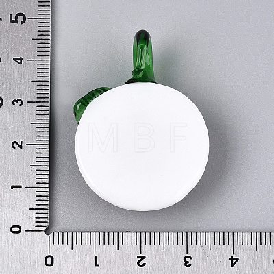 Handmade Lampwork Pendants LAMP-N034-02A-1