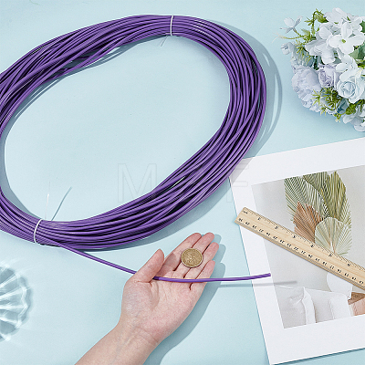 Plastic Rattan Wicker Strips DIY-WH0816-132A-1