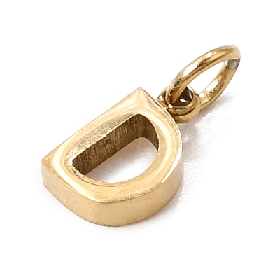 304 Stainless Steel Charms SA-CBABF3F-01G-D-1