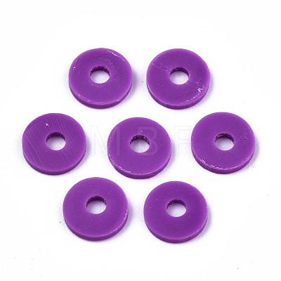 Handmade Polymer Clay Beads CLAY-Q251-8.0mm-61-1