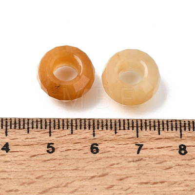 Natural Topaz Jade European Beads GG-NH0003-A13-1