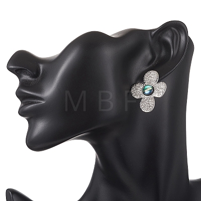304 Stainless Steel Stud Earrings EJEW-JE06951-01-1