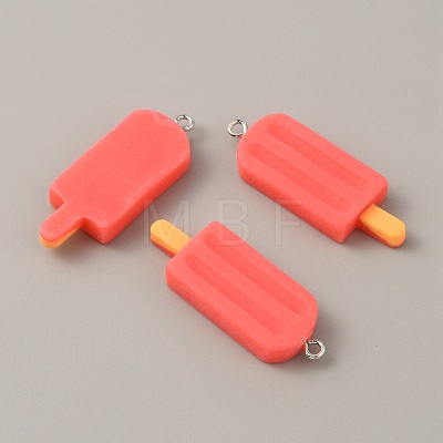 Opaque Resin Pendants LS-RESI-CJC0020-09D-1