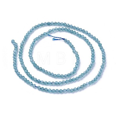 Natural Apatite Beads Strands G-F619-13A-2mm-1