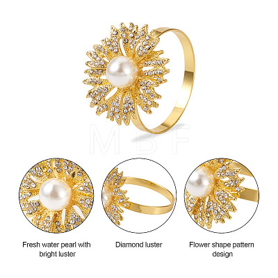 Zinc Alloy Napkin Rings X1-MP-TAC0007-02-1