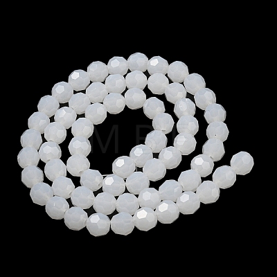 Imitation Jade Glass Beads Stands EGLA-A035-J8mm-D05-1