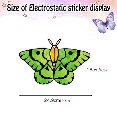 Waterproof PVC Electrostatic Window Sticker PW-WGB50CC-32-1