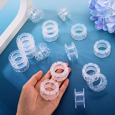 20Pcs Plastic Sewing Thread Spool ODIS-TA0001-12-1