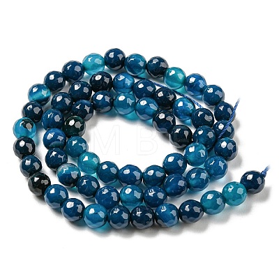 Natural Agate Beads Strands X-G-C082-A01-05-1