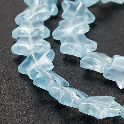 Transparent Glass Beads Strand GLAA-K057-01M-1