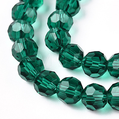 Transparent Glass Beads X-EGLA-A035-T6mm-D18-1