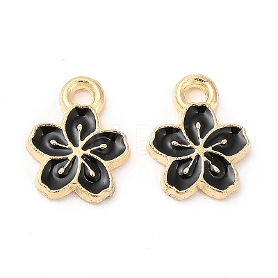 Alloy Enamel Charms ENAM-C005-34G-1