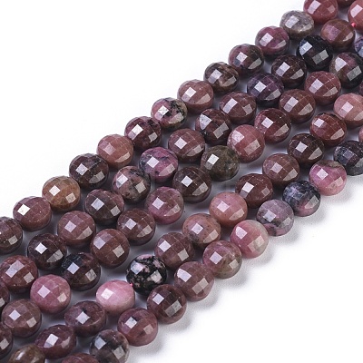 Natural Rhodonite Beads Strands G-I249-A24-1