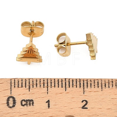 304 Stainless Steel Stud Earrings X-EJEW-I321-01G-01-1