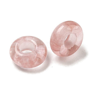 Cherry Quartz Glass Beads G-Q173-03A-09-1
