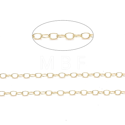 Brass Cable Chains CHC-M023-02G-1