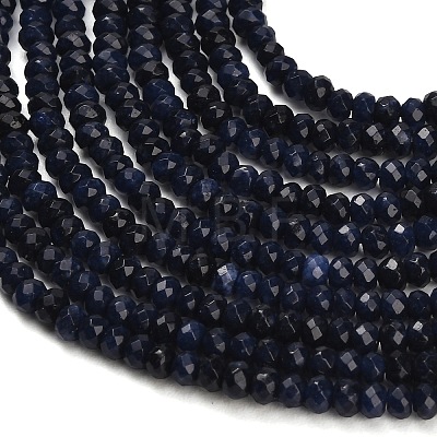 Dyed Natural White Jade Beads Strands GG-CBAF9EE-A14-3x4mm-1