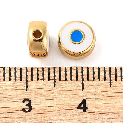 Rack Plating Brass Beads KK-H486-02G-01-1