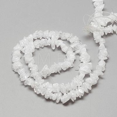 Natural Crackle Quartz Crystal Beads Strands G-R439-16A-1