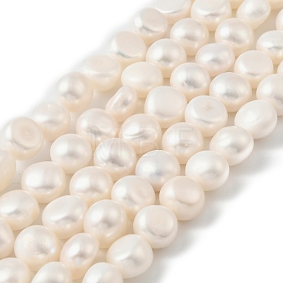 Natural Cultured Freshwater Pearl Beads Strands PEAR-P064-19L-02C-1