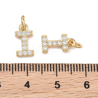 SHEGRACE Brass Micro Pave Clear Cubic Zirconia Pendants XGRQ29104-394G-I-1