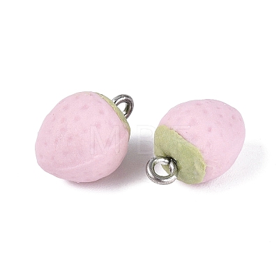 Handmade Porcelain Charms PORC-N013-14A-1
