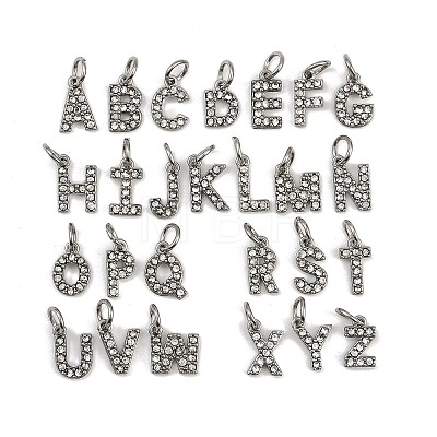 304 Stainless Steel Rhinestone Pendants STAS-B108-03P-A-1