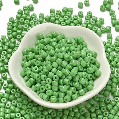 Baking Paint Pearlized Glass Seed Beads SEED-C001-04A-16-1