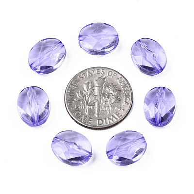 Transparent Acrylic Beads TACR-S154-18A-47-1