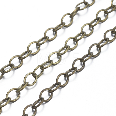 Brass Cable Chains CHC024Y-AB-1
