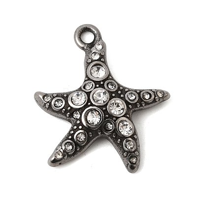 304 Stainless Steel Pendants STAS-B128-24AS-1
