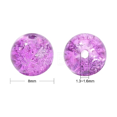 100Pcs Glass Beads GLAA-CJ0002-02-1