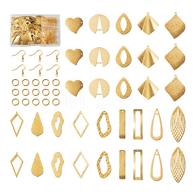 DIY Geometry Earring Making Kit DIY-TA0004-67-1