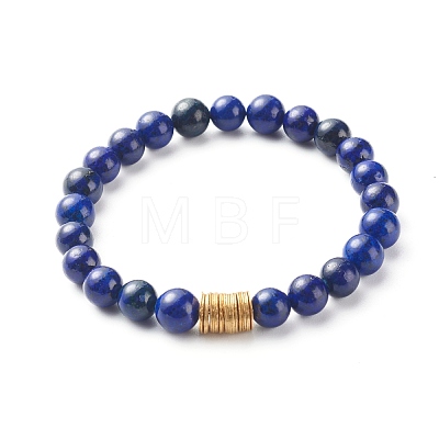 Natural Mixed Stone Stretch Bracelet BJEW-JB06569-1