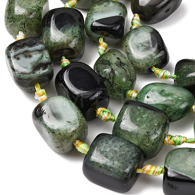 Natural Agate Beads Strands G-F825-G01-01A-1