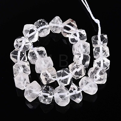 Natural Quartz Crystal Beads Strands G-N327-05-33-1